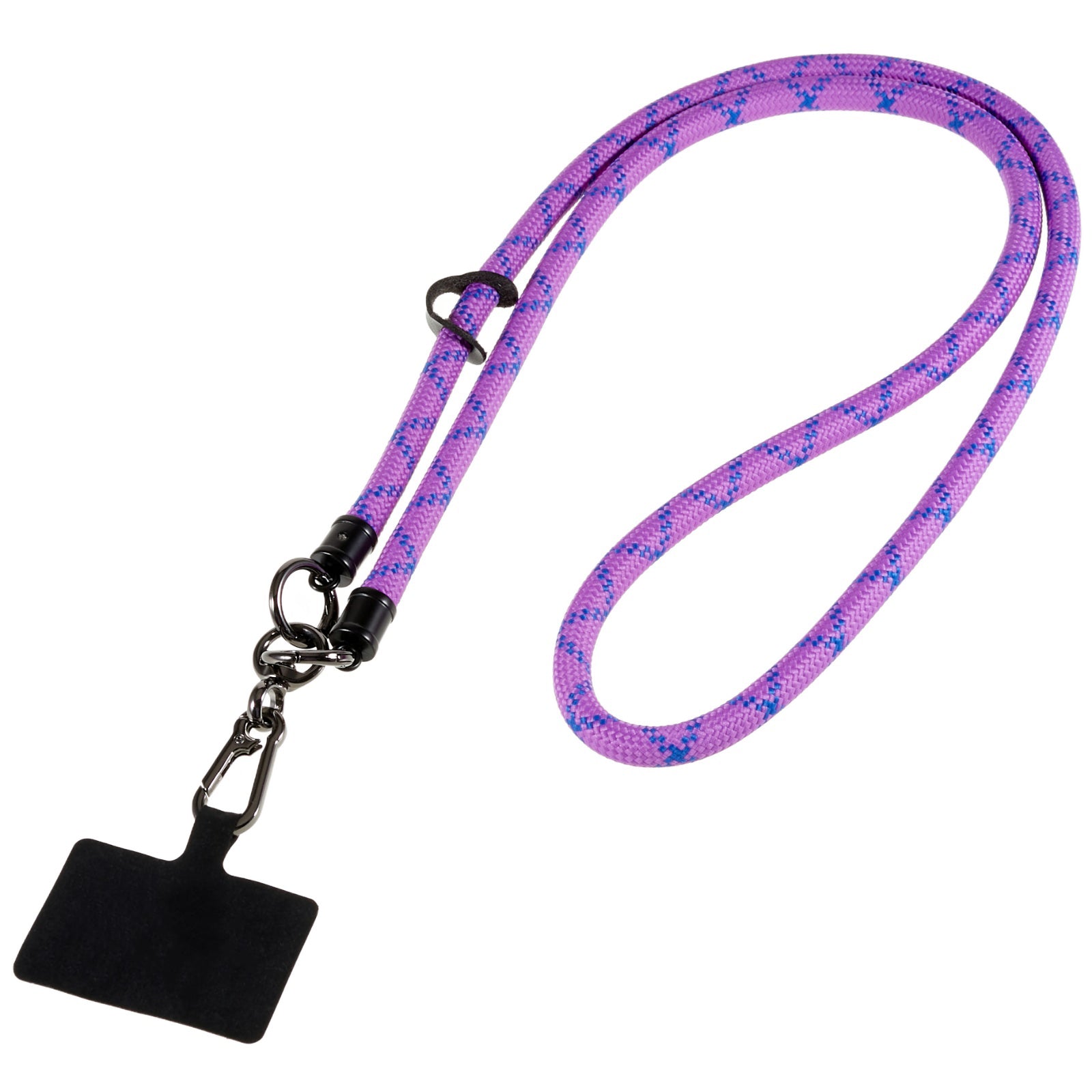 1.2m Thicken Mobile Phone Neck Shoulder Strap Anti-lost Phone Round Lanyard with Tether Tab 1.2m Thicken Mobile Phone Neck Shoulder Strap Anti-lost Phone Round Lanyard with Tether Tab
